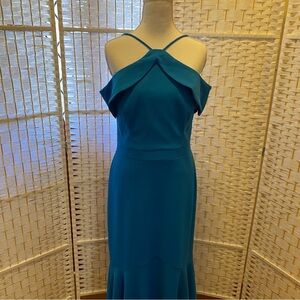 Elegant Blue Women's Dress by XSCAPE size 8